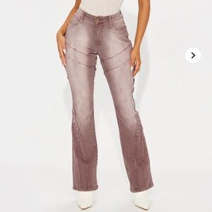 SOLD❗️Fashion Nova - Kiss And Tell Flare Pant